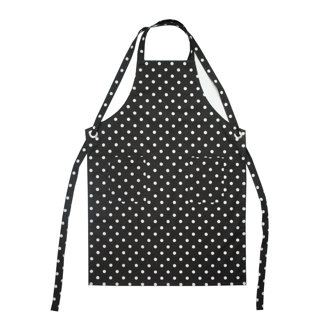 Polka Dots Cotton Bib Apron Prep & Savour 