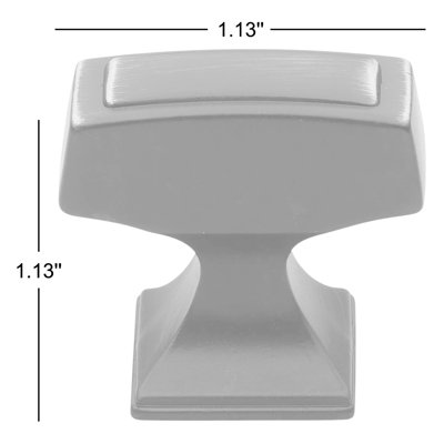 Deco 1 1/8" Length Bar Knob Multipack