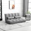 Canapé HOMcom, canapé-lit pliant, chaise longue d'invité avec 2 coussins, dossier et appui-tête réglables-413773168