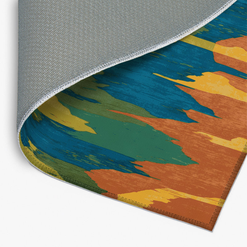 Eternal Cascade Indoor And Outdoor Area Rug, Rectangle 8' x 10'