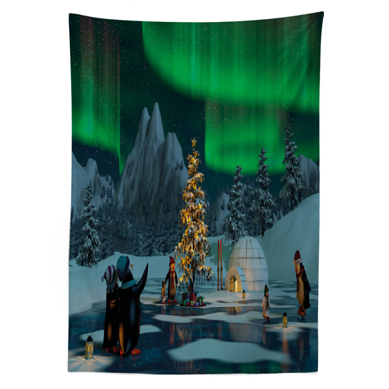 Aurora Borealis Tablecloth, 90" x 60"