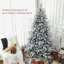 Arbre de Noël artificiel enneigé 7 pi-1666123224