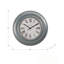 Horloge murale ronde surdimensionnée