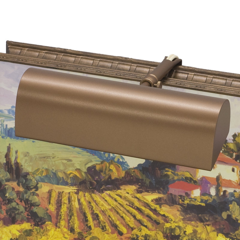 Frame Mounted Picture Light, Bronze