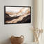 Bighorn Sheep on Wavy Earth Tone Layers, art mural sur toile-133552877