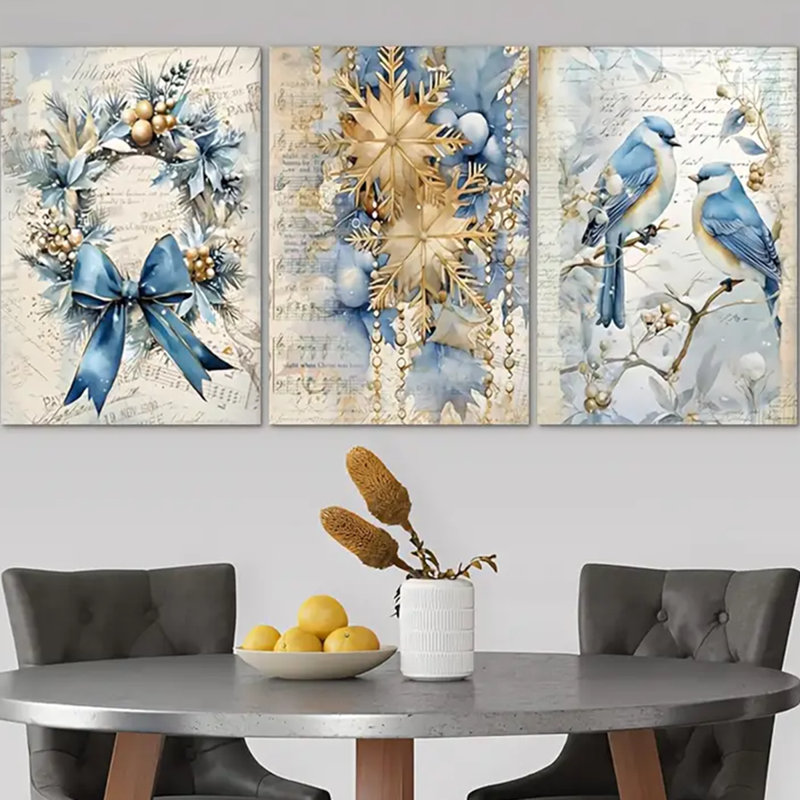 3 Piece Wrapped Canvas Print