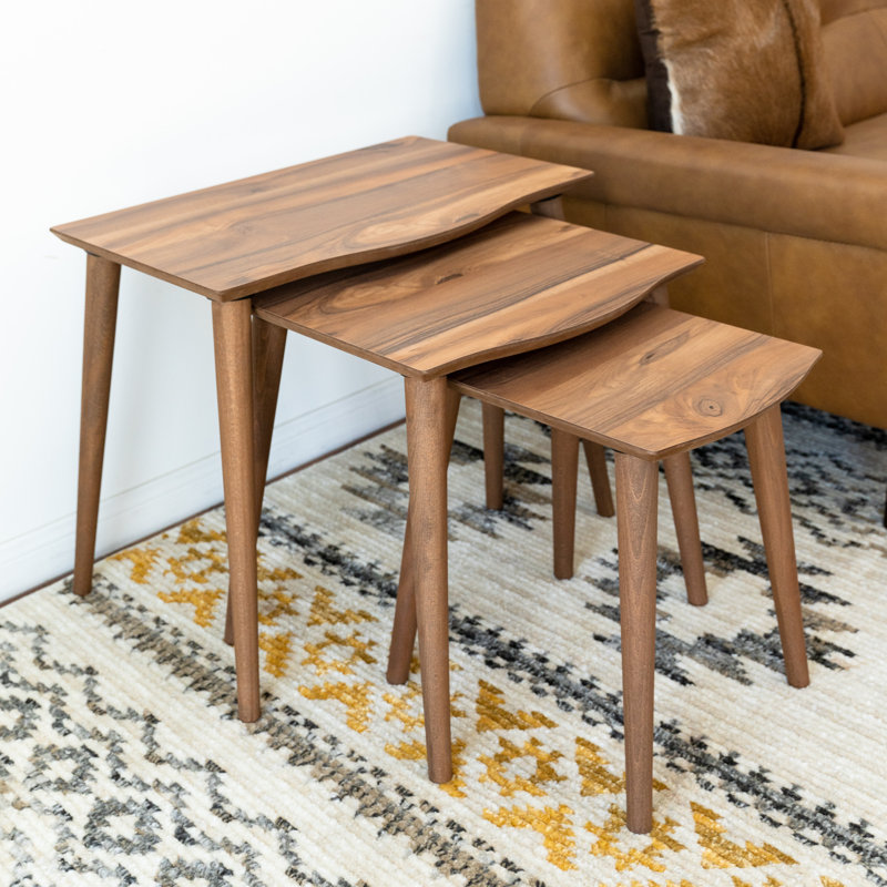 Ensemble de tables basses 3 pièces Beaussicot