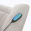 Fauteuil inclinable électrique en microfibre poli Chriki-1678834710-1678834711