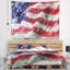Tapisserie d'art abstrait drapeau usa-28482991