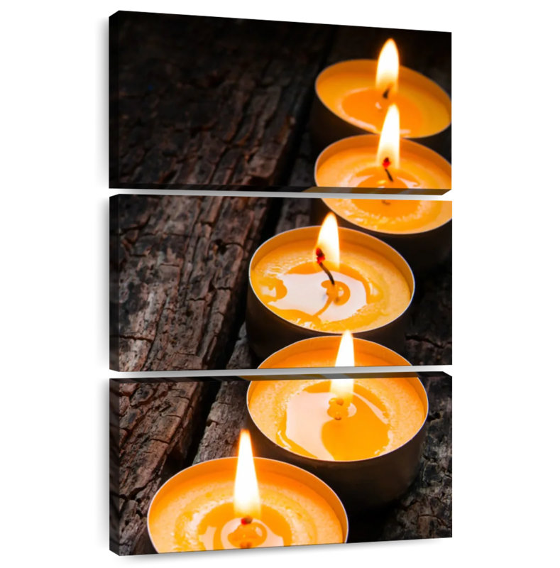 Kerrick Spa Tea Light Candles, 57" H x 36" W