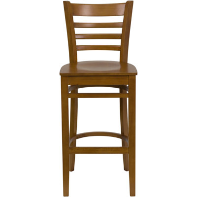 Tabouret de bar en bois Ladder Back