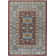 Tapis de zone rouge oriental Attell