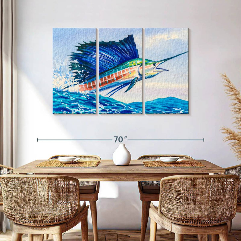 Brampt Sailfish, 36" H x 57" W