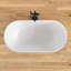 Forma MEDUNJESS 59'' Freestanding Tub Solid Surface Freestanding Soaking Bathtub-102304432