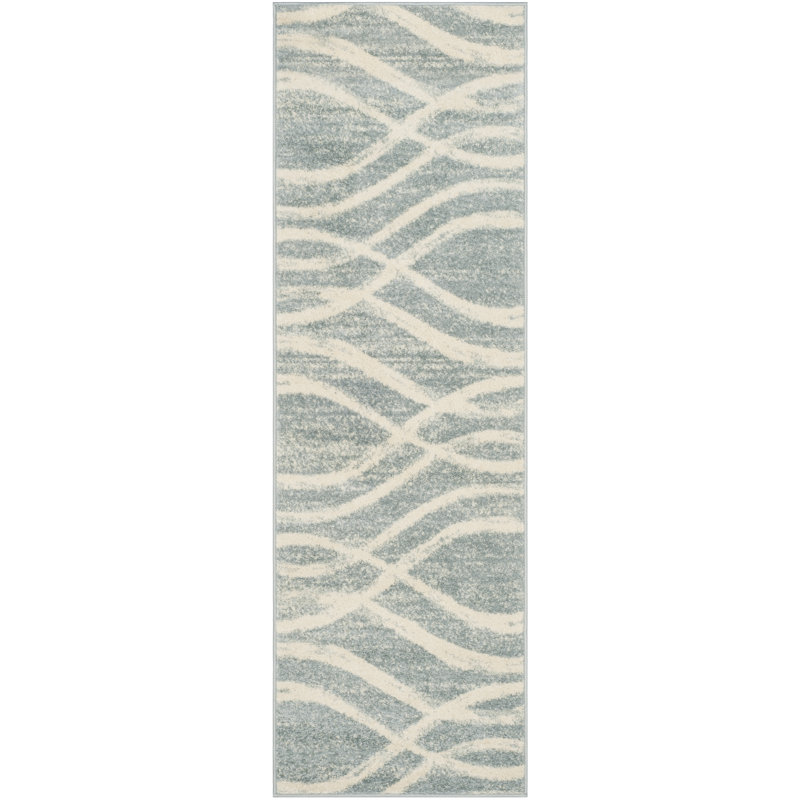 Shelva Performance Abstract Rug, Runner 2'6" x 12'