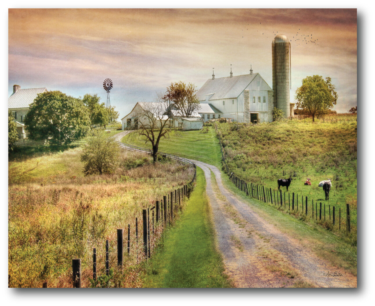 Courtside Market Country Road Painting Print On Canvas And Reviews Wayfair