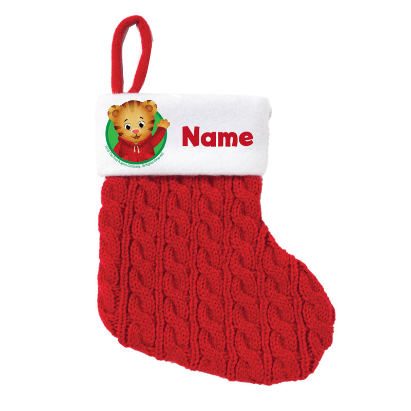 Daniel Tiger Personalized Mini Stocking, Yes