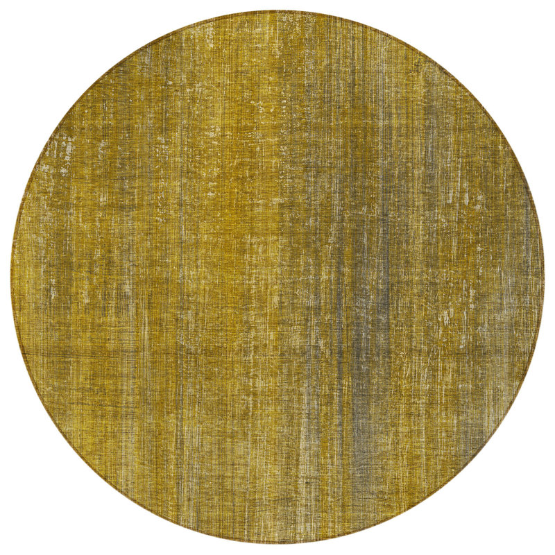 Tapis d'intérieur rond 8 po