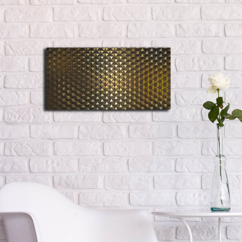 «Wall Hexigans» par Luxe Portfolio, art mural en métal Mercer41, H 12 po x l 24 po