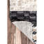 Tapis noir / beige en laine / coton touffeté à la main Brickey-1483584313