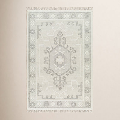 Saber Hand-Woven Gray Oriental Rug