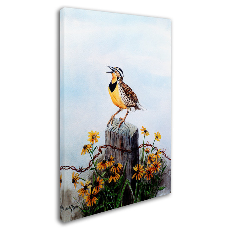 Dugazon «Meadowlark 3», reproduction sur toile tendue, H 47 po x l 30 po