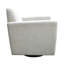 Fauteuil pivotant rembourré Monty