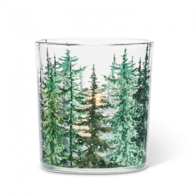 Porte-bougie votive Pine Trees