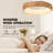 19.7'' Hermfried 7 - Blade Rattan Caged Ceiling Fan with LED Lights and Remote Control-251306939