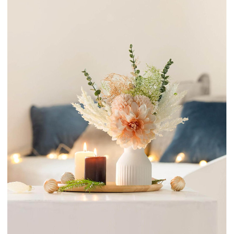 Arrangement in Vase, Champagne