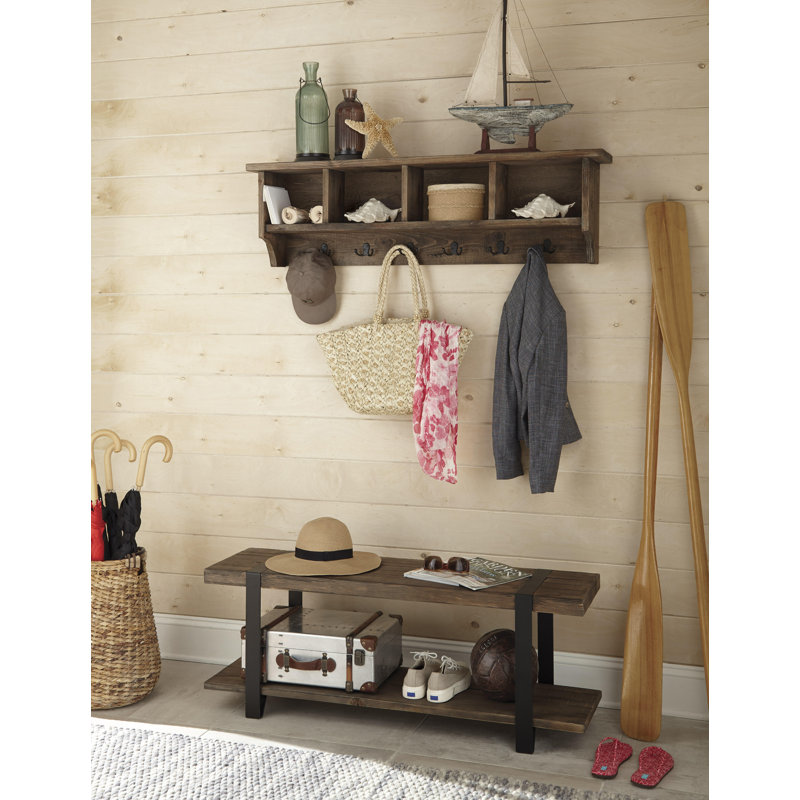 Hall Tree with Bench