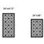 Flower Aluminum Laser-Cut Privacy Screen Panel  – Powder-Coated Outdoor Metal Wall Art, Decorative Garden Fence Privacy Divider-63473033-63473035