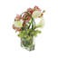Centre de table orchidée avec lis Calla et baies chanceuses