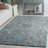 Fredel Tufted Performance Performance Floral Rug-2061796547