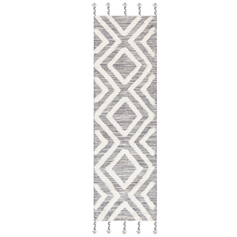 Alimatou Hand Tufted Wool Geometric Rug