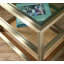 Melange Glass End Table