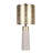 Luxe Radiance Ceramic Table Lamp - Off-White & Gold - Set of 2
