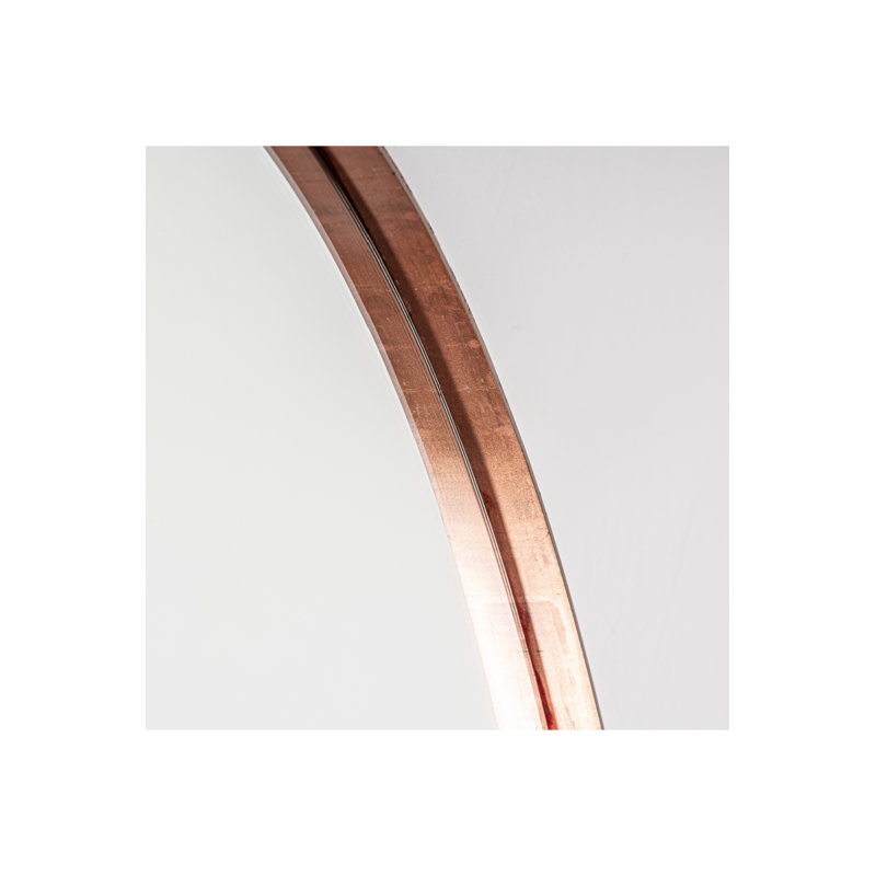 Arched Bronze Framed Mirror
