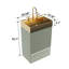 Meuble-lavabo autoportant en métal doré-258348412-258348414