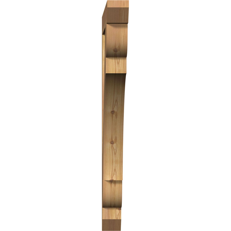 Support latté 3 1/2 "x P 36" x H 40 ", cèdre rouge de l'Ouest, Cèdre rouge de l'Ouest (lisse), H 40 po x l 3,5 po x P 36 po