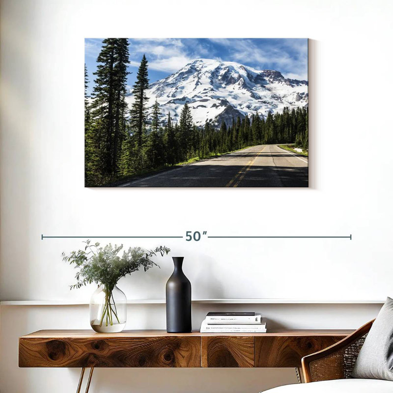 Mehar Road To Mount Rainier, H 24 po x l 36 po