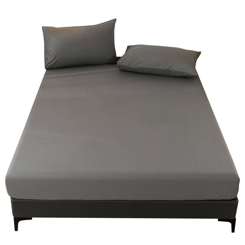 HYPREST Grounding Sheets Deep Pockets 16 inches, Cotton & Silver Fiber Infused, Earth Grounding Well Bed Fitted Sheets, White