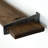 Solid Wood Bracket Shelf with Live Edge
