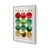 Polished Chrome Single Picture Framed