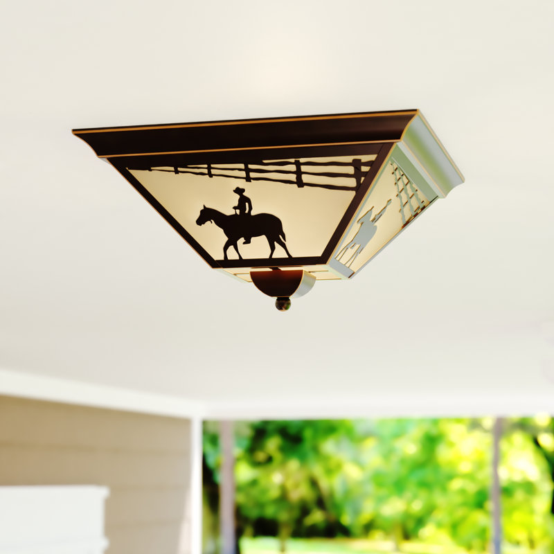 Plafonnier encastré d’extérieur 3 lumières San Dimas