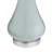 30.25" Glass Table Lamp With White Shade