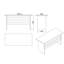 Ensemble de bureau 2 pièces Burach-2034000585