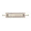 Meuble-lavabo Lucent, 26 po, nickel satiné, verre transparent-823071357