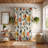 Ringed Florals - Premium Shower Curtain-49594436