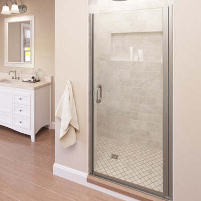 Infinity 33" W x 72" H Semi-Frameless Shower Door